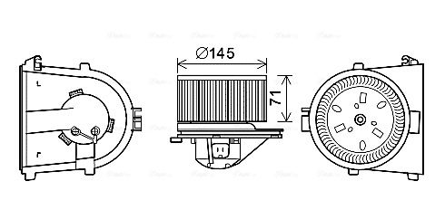 AVA QUALITY COOLING Salona ventilators AI8376